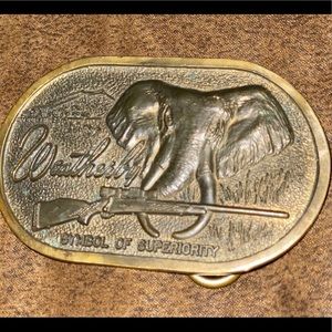Weatherby Belt Buckle